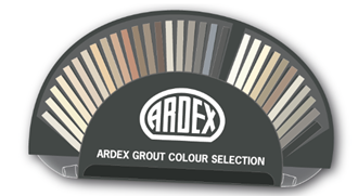 ARDEX GROUT SAMPLE FAN