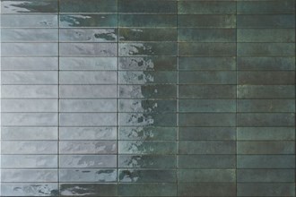 SOHO EMERALD GLOSS 60X250 - Tile size is IMPERFECT - GROUT JOINTS MAY NOT BE EVEN 